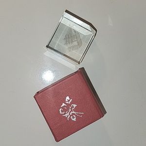 Greenbriar Glass Sailboat 1.60 Sq Crystal Cube